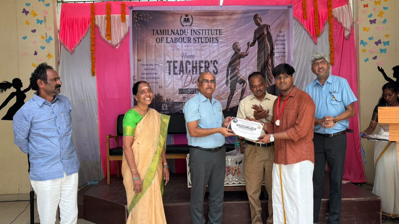 Teacher’s Day  Celebration - Chief Guest Thiru.N.Lakshmi Narasimhan, Senior General Manager, (P&HR).Brakes India Ltd.Padi,Chennai.)