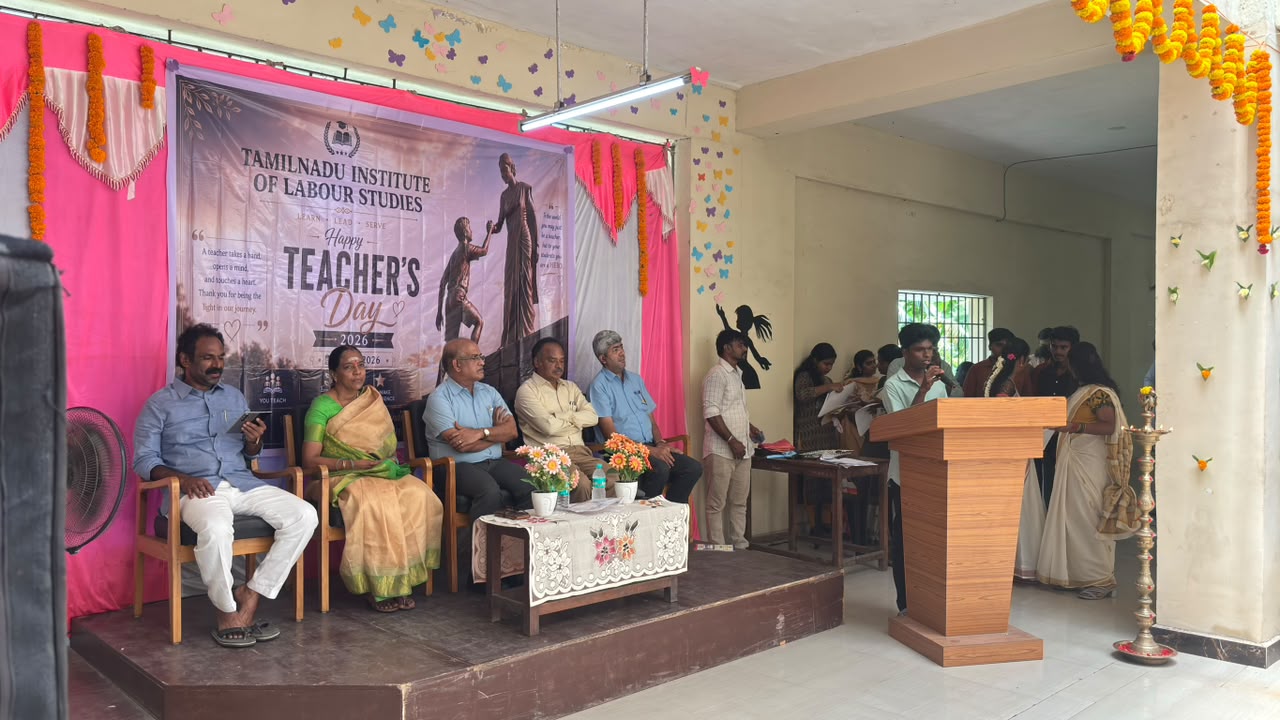 Teacher’s Day  Celebration - Chief Guest Thiru.N.Lakshmi Narasimhan, Senior General Manager, (P&HR).Brakes India Ltd.Padi,Chennai.)