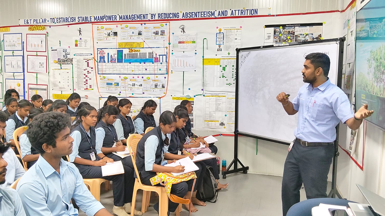 Industrial Visit at Godrej Boyce Manufacturing Company  Ltd, Ambatur,Chennai-98